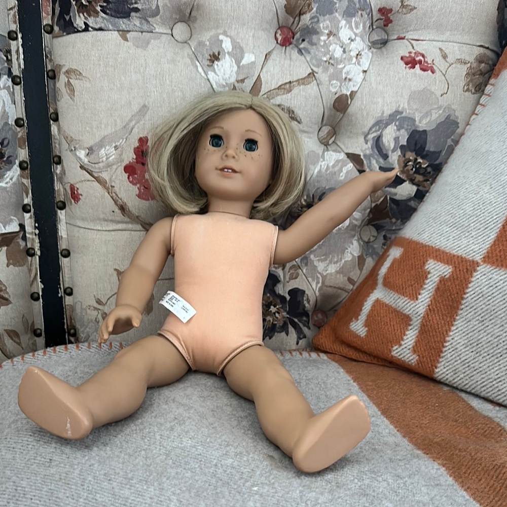 American Girl Tan and Blue Dolls & Accessories